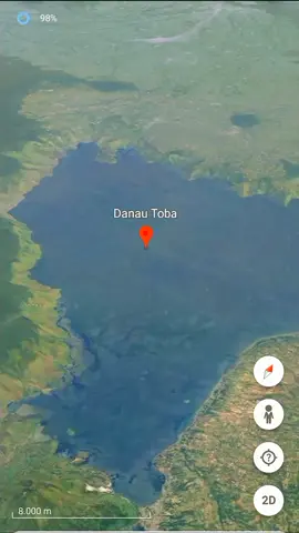 Danau Toba terbentuk dari tiga letusan besar Gunung Toba. Letusan pertama menghasilkan kaldera di sisi selatan, letusan kedua membentuk kaldera di sisi utara, letusan ketiga yang terbesar mengubah Gunung Toba menjadi Danau Toba. Toba adalah kaldera Kuarter terbesar di bumi dan sebagian diisi oleh Danau Toba, terlihat di sini pada citra satelit Landsat NASA (N ke atas). Kaldera berukuran 35 x 100 km ini terbentuk selama empat letusan besar pembentuk ignimbrite pada zaman Pleistosen, yang terbaru terjadi sekitar 74.000 tahun yang lalu . lokasi terletak di Provinsi Sumatera Utara, Indonesia. Danau ini merupakan danau terbesar di Indonesia dan Asia Tenggara. Di tengah danau ini terdapat sebuah pulau vulkanik bernama Pulau Samosir. #danautoba #danau #danautobasamosir #sumatra #supervulcano #vulcanosqd🌋 #vulcano #gunungapi #indonesia #ringoffire #mountain #earth #words #tiktok #geo #geography #geology #geologist #geologi #geologyrocks #fyp #geoxplorasi 