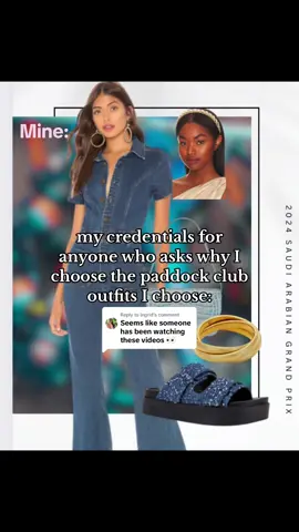 Replying to @Ingrid If there was a podium for paddock fashion inspo, i would be on it this season 🏎️🏆💨 #f1fashion #f1 #fashioninspo #revolve #OOTD #paddock #paddockf1 