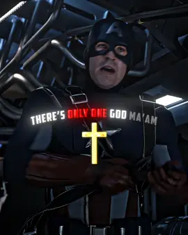 “There’s only one God Ma’am” 🗣️‼️ > “I’m the Messiah” ☝️🤓 || #christian #jesusedit #edit #jesus #foryou #captainamerica #deadpool 