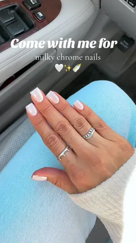 They are so cute and natural 🤍✨ #nailinspo #milkynails #nailideas #nailtok #comewithme #fyp #nailday 