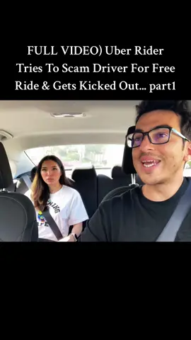 FULL VIDEO) Uber Rider Tries To Scam Driver For Free Ride & Gets Kicked Out... #uber #rider #trending #scam #driver #free #ride #gets #kicked #out 