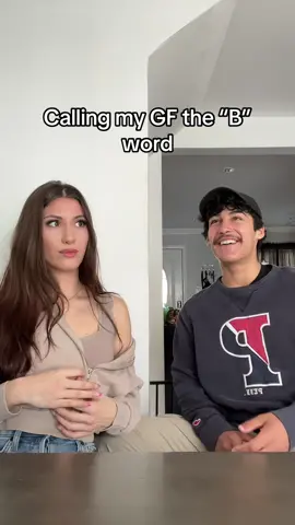 Calling my GF the “B” word #fyp #foryou #couple #toxicrelationships 
