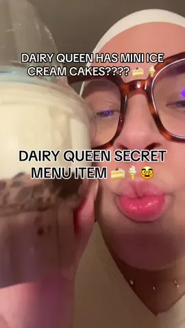 Ill never forget when i found this out a year or so ago and its the best sweet treat / ice cream in DA GAME #dairyqueen #dairyqueencupcake #icecreamcake #dq #dairyqueensecretmenu #secretmenu #icecream #dqsecretmenu 