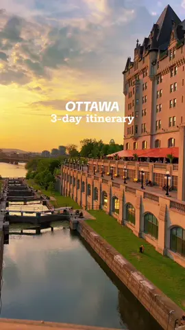 Send to a friend - Perfect 3 days in the capital for a vacation or staycation 😍 Get a mix of city exploring, nature escapes & wildlife!  It’s hard to condense everything to 3 days but comment any questions if you need more restaurant, activity suggestions & more ☺️ #ottawa #ottawaontario #gatineau #ottawacanada #canadatravel #ottawafoodies #downtownottawa  #gatineaupark #nordikspa #parcomega