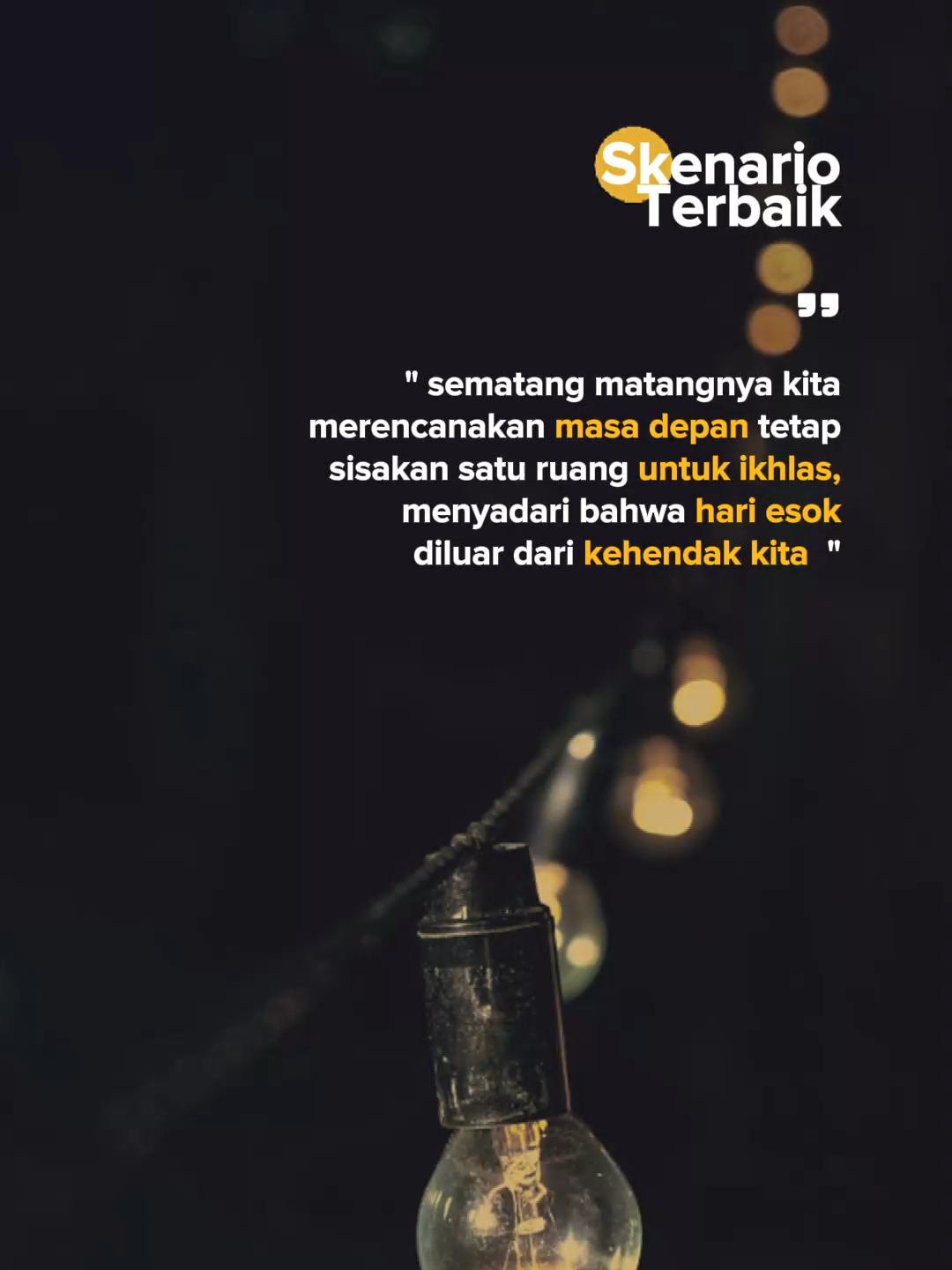 Skenario Terbaik #bersyukur #alhamdulillah #foryou