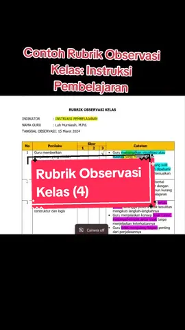 Contoh rubrik observasi kelas dengan indikator : Instruksi Pembelajaran #merdekamengajar  #rubrikobservasikelas  #observasikelas  #pengelolaankinerja  #skpPMM  #pengelolaankinerjapmm  #instruksipembelajaran #InstruksiPembelajaran #fyp  #fypシ  #fypシ゚viral  #skp2024  #skppmm2024  #murniberbagi 