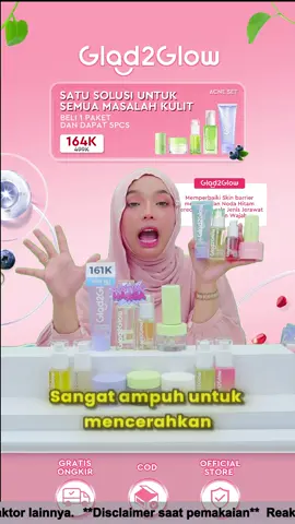 ❤️ Jangan biarin wajahmu kusam bestie😩 Yuk pakai rutin Glowing 5pcs SET, mumpung lagi diharga termurah langsung checkout di TikTok Live~ #G2G #glowingskin #skincareroutine #paketskincare #skincareviral #kulitcerah 