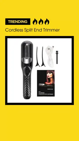 Special offer on the cordless split end trimmer #tiktokmademebuyit #tiktokshop #offer 