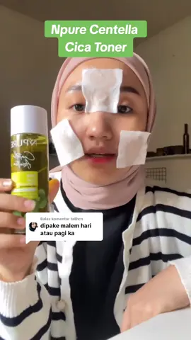 Membalas @tallhcn Bisa dipake kapan aja ya kak... Npure Hydrating Cica Acne Toner CSM method di aku tuh bener2 works banget, apalagi kalo lagi ada bruntus,baguuussss!!! 😘✨ #RamadanBerbagi #SerunyaBerbagi #npure #npurecicatoner #npureofficial #npurecicaseries #npuretoner #npurecicaacnetoner 