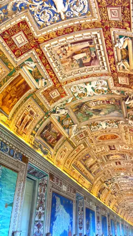 Sala delle mappe - Vatican city 📍 #rome #museum #art #foryou 