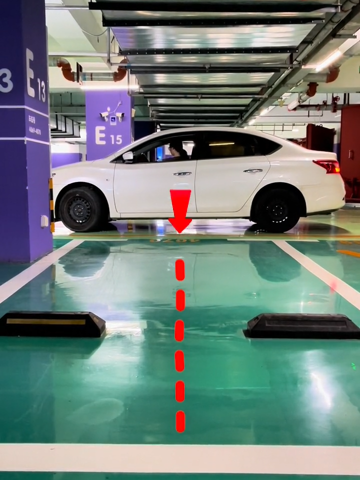 Very easy way to park your car #driving #automobile #drivinglesson