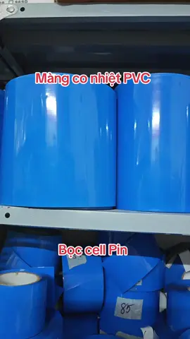 Màng co nhiệt PVC bọc cell pin nhiều kích cỡ #mangconhiet #mangco #pin18650 #cellpin 