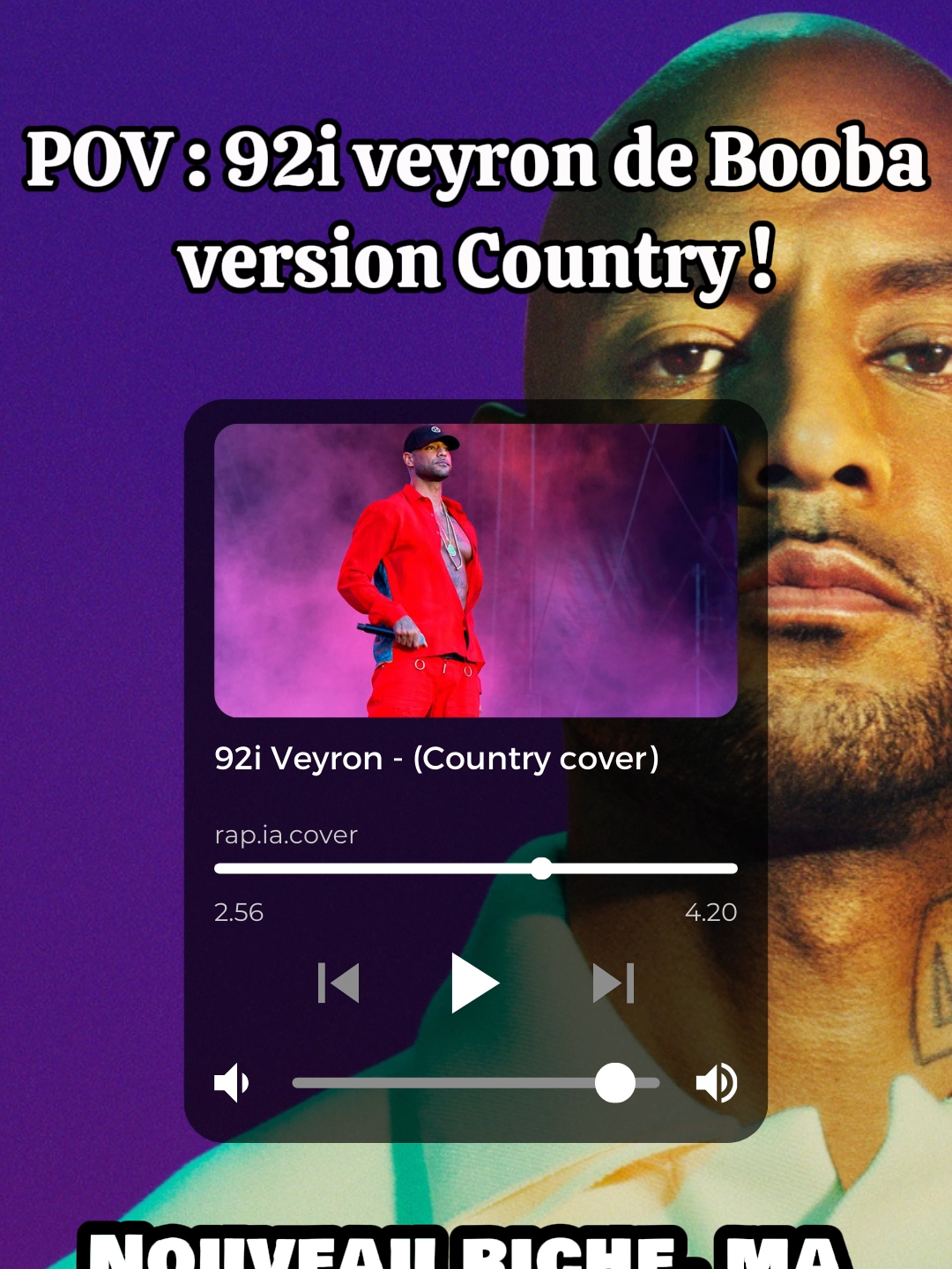 Reprise de la musique 92i veyron de Booba version Country par une IA !   Tous le son est composé par l'IA en lui indiquant les paroles de la musique. Proposez moi des sons de RAP à essayer le rendu est parfois fou !  Abonnes toi ! #rap  #ia  #rapiacover #booba #92iveyron #cottoneyejoe #country #omeganugget