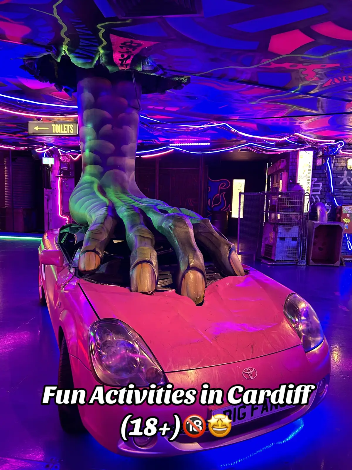 Cardiff has so many fun places for adults now! Here are some of our favourites🤩  #food #golffang #roxylanes #alcotraz  #bingolingo #par59 #nq64 #minigolf #cathays #cardiffcoffeeshop #thingstodoincardiff #roath #pontcanna #placestoeatincardiff #cardiffuni #restaurant #cardiffarcades #cardiffcafe #bestplacescardiff #bestplacestoeatcardiff #cardiff #cardiffrestaurants #cardifffoodie #fyp #cardifffood