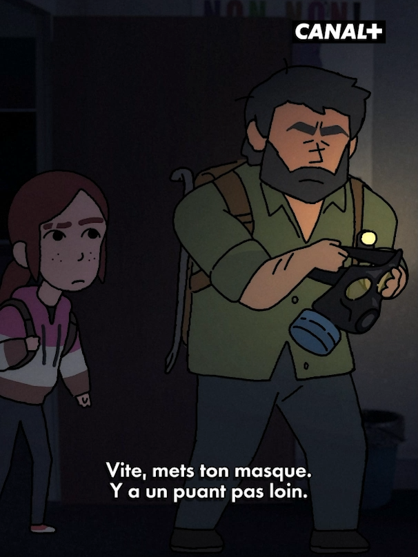 Attention il n'est pas loin💨 #LesKassos #lastofus #saison7 #joel #ellie #jeuvideo #cartoon #animation