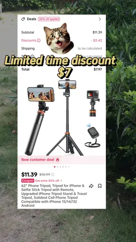 This tripod is perfect for every content creator out there 🔥 #tripod #tiktok #tiktokshopping #TikTokShop