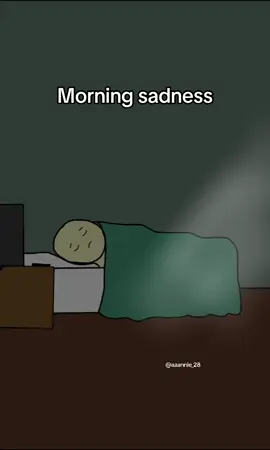 Morning sadness. #morningsadness #sadness #feelingempty #anxiety #animation #drawing #fyp #foryou 