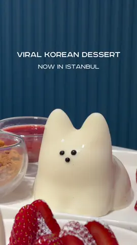 Kiti kiti or Pu-Ki (aka pudding kittens) are very popular in South Korea right now. And finally they appeared in Istanbul at Puufu Ortaköy 🙌🏼 ✔️Kiti kiti – 180 TL We liked that the dessert was served with strawberries, cookies and jam. And it tastes quite sweet, but pleasant, and resembles panna cotta. There is only one taste — classic vanilla. Be prepared for a line, especially on weekends. 📍 Mecidiye, Muvakkit Sk. No: 8A, Beşiktaş #korean #koreanfood #Foodie #foodporn #türkiye #puk #southkorea #koreandessert #ortaköy #kiti #sweet #kite #beşiktaş 