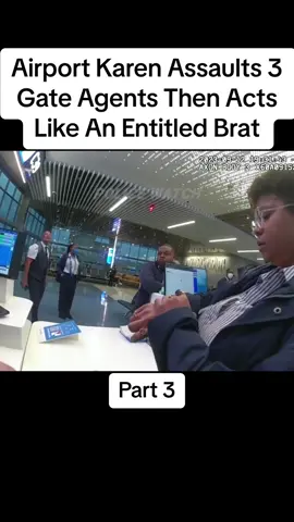 Airport Karen Assaults 3 Gate Agents Then Acts Like An Entitled Brat