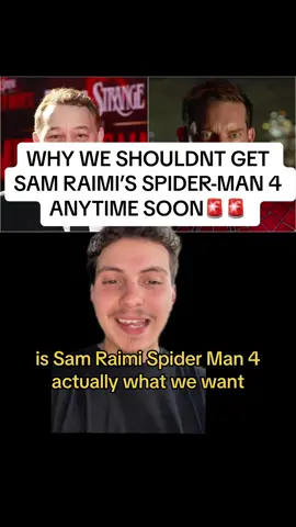 Maybe the best idea if we even do get Sam Raimi Spider-Man 4 is to wait even longer? Let me know if you agree or just want it asap❓❓ #movietok #comictok #fyp #fypシ #talking #movies #Rumors #superhero #hottake #viral #news #disney #marvel #mcu #marvelstudios #movienews #spiderman #samraimi #tobymaguire #spiderman4 #sony 