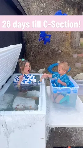 When he sees it😭🥹 #icequeen #coldplunge #pregnancy #icebath #pregnant #motherandson #cute #funny #ice #icecream #MomsofTikTok #momtok 