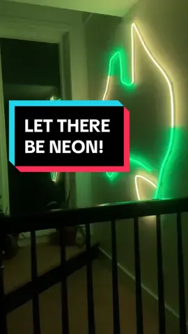 LET THERE BE NEON! The link to the Govee Neon Rope Light 2 is in our bio.  Use promo code: “backtothestuds” for 25% off. 🤩🇦🇺 #art #goveeropelight #neon #decor #DIY #renovation #australia #tasmania #creativity #wallart #fostersbeer #lgbtq #brooklyn #ad