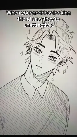 Why it be the most beautiful people that say this. When your goddess looking friend says they’re ugs #foryoupage#fyp#digitalart#digital#art#drawing