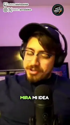 El nuevo formato de FMS por @JorgeLibreta  🏆 Para ver más ideas y charlas de freestyle te invitamos a nuestro canal en la plataforma morada 🟣 ¿Que opinas de esta idea? 🔻 #fms #freestyle #rap 