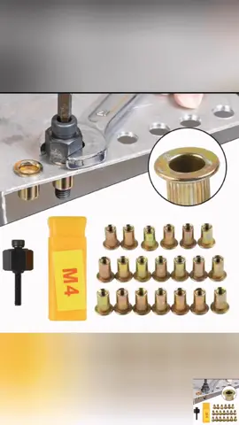 # Rivet nut # Flat head rivet nut # Hardware goods # Hardware tools # Hardware accessories # Nut#fyp#tiktok#foryou