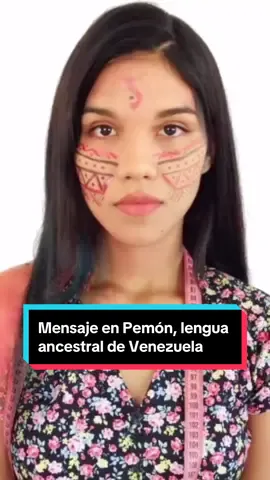 Una mensaje de @Corina en pemón, una lengua nativa de Venezuela 🇻🇪 #idiomas #pemón #canaima #venezuela 