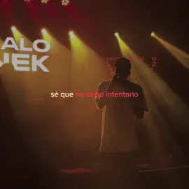 sé que no debo intentarlo #gonzalogenek #concierto #hiphop #rap #fyp 