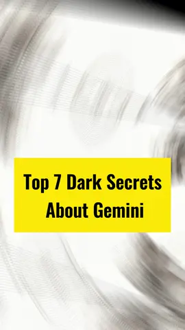 Top 7 dark secrets about gemini | part 1#zodiacs #astrology #fpy #gemini 