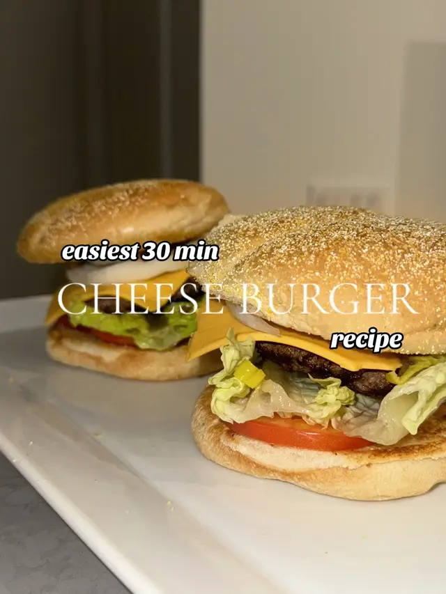 who needs mcdonalds when you can make a healthier version of a cheeseburger in UNDER 30 MINS #fyp #foryoupage #Ramadan #Ramadan2024 #EasyRecipe #FoodTok #heathy #ramadanday3 #boycott #boycottmcdonalds #cheeseburger 