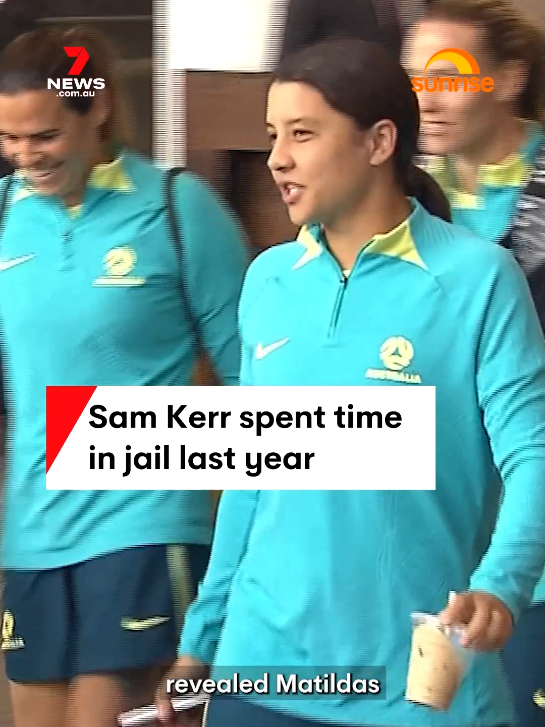 It has been revealed that Sam Kerr spent time in jail on the night that she alleged racially assaulted a police officer in London. #SamKerr #Matildas #7NEWS