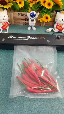 吃不完的食物、水果，用这个真空封口机保鲜起来，配合冰箱使用保鲜更持久#封口机 #真空封口机 #厨房好物 #方便又实用