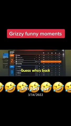 #onthisday grizzy just slaps so hard #funny #foryou #fyp #foryoupage #viral #meme 