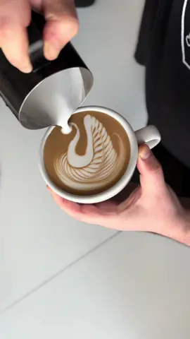 Mocha Swan…  ☕️🍫🥛 #coffee #latteart #thelatteartist1 