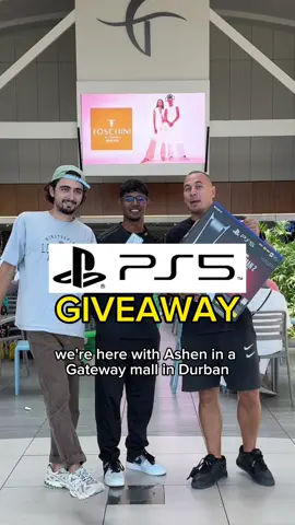 The WINNER of the PS5! 🏆💴 #publicinterview #capetown #southafrica 