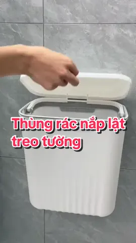 Thùng rác nắp lật treo tường, cài tủ bếp tiện lợi #thungrac #thungractreotubep #thungractreotuong #thungracnaplat #thungractreotuongtienloi #giadungtienich 