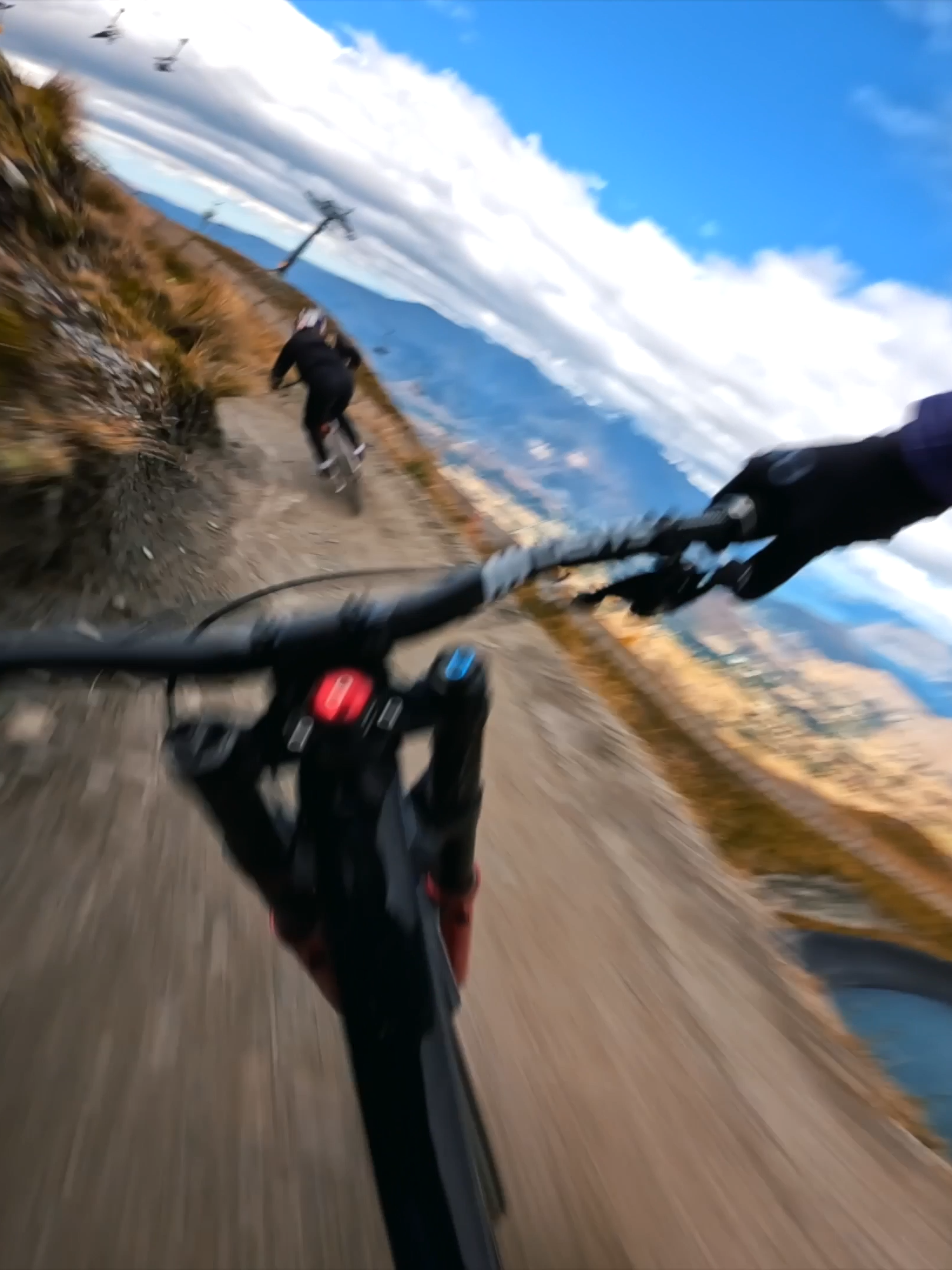 how many times have you watched this? ✨ yes ✨ 🚲:@brook_macdonald & @jessblewitt_  #redbull  #givesyouwiiings  #mtb  #bike  #downhill  #pov