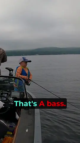 That's A BASS, Get the NET! #bass  #bassfishing  #fish  #fishing  #fypシ  #Outdoors  #boat  #lake  #hunting