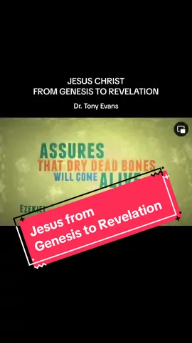 Jesus Christ from Genesis to Revelation- Dr Tony Evans #christiantiktok #TheNobleBerean #JesusChrist #JesusisLord #thegospel #thechurch 