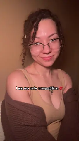 I am my only competition #SelfCare #selflove #SelfImprovement #confidence #contentcreator #fyp 