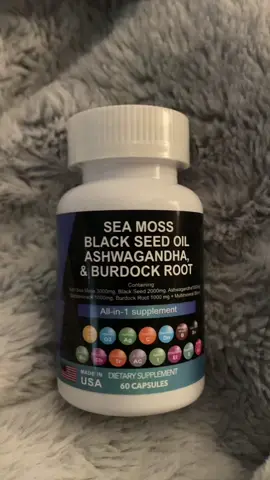 I take this supplement daily as well as the sea moss gel. #seamoss #blackseedoil #ashwagandha #holistichealth #labellasocialite #potd #explorepage #fyf #supplements #Lifestyle 