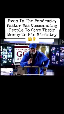 Even In The Pandemic, Pastor Was Commanding People To Give Their Money To His Ministry! #fyp #church #tiktok #foryou #iykyk 