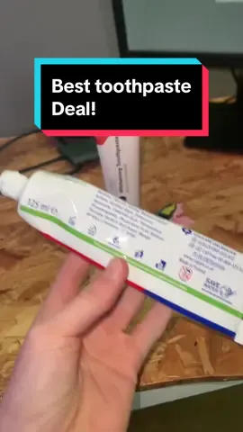 Chuck your old toothpaste in the bin!😳 #tiktokshop #tiktokmademebuyit #teethwhitening #teethcare #beavo #toothpaste 