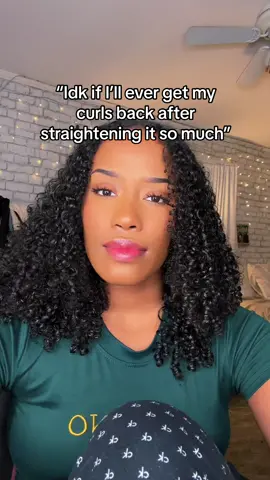 You’ll get the back but it’ll take time & care #curlyhair#curls#straighthair 