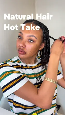 What are yalls thoughts on this take? 🤔👩🏽‍🦱 #naturalhair #naturalhaircare #blackhairstylist #blackhairsalon #beautysalon #licensedhairstylist #cosmetology 