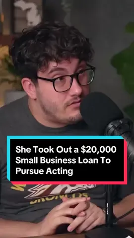 She Took Out a $20,000 Small Business Loan To Pursue Acting #financialaudit #loans #debt 