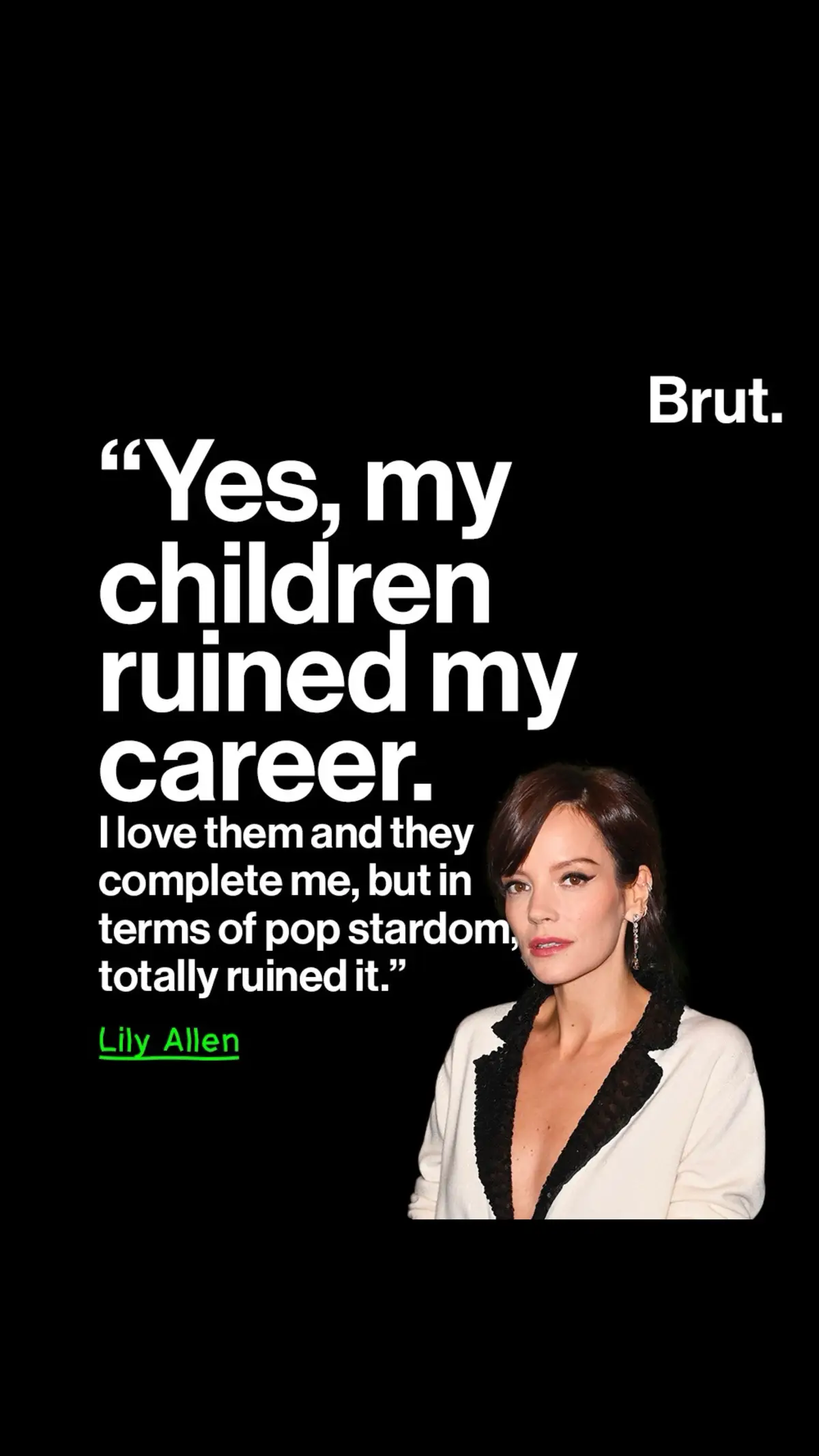 British popstar Lily Allen reflected on how having children changed her. In an interview with the Radio Times podcast, the “Smile” crooner shared jokingly, “I never really have a strategy when it comes to career, but yes, my children ruined my career.” She continued, “It really annoys me when people say you can have it all because, quite frankly, you can’t. Some people choose their career over their children and that’s their prerogative.” Allen shared that she chose to step back from her career to take care of her two daughters, a reaction to her own upbringing with parents she says were “quite absent.” Allen shares parents, film producer Alison Owen and actor Keith Allen, with her brother, “Game of Thrones” actor Alfie Allen. “I feel like that really left some nasty scars that I’m not willing to repeat,” Allen said. “I chose stepping back and concentrating on them, and I’m glad that I have done that because I think they’re pretty well-rounded people.” Photo: Alan Chapman/Dave Benett/Getty Images